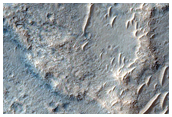 Wrinkle Ridges in West Meridiani Planum
