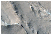 Ridges South of Lycus Sulci
