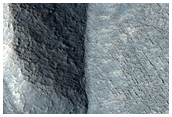 Flows along Mesa in Protonilus Mensae
