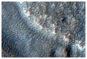 Channel in Lyot Crater
