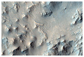 Slopes in Santa Fe Crater
