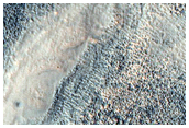 Pitted Cones on Ridge in Chryse Planitia
