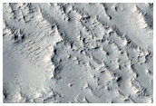 Ridged Mesa and Hill Forming Materials in Central Arabia Terra
