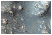 Eastern Valles Marineris Streamlined Feature
