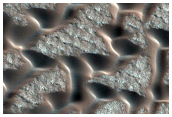 Dunes in the Shapes of Ts and Vs