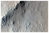 Crater with Central Peak and Ejecta
