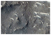 Ridges in Isidis Planitia
