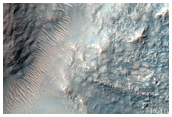 Flow Ejecta from a Crater in East Hellas Planitia