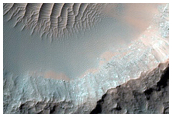 Bedrock on Crater Floor

