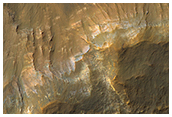 Colorful Layers in Ariadnes Colles