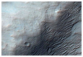 Central Region of Impact Crater
