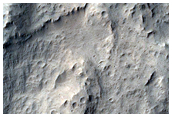 Contact between Fan and Layered Deposits in East Candor Chasma