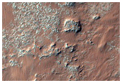 Holden Crater Impact Ejecta