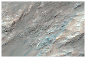 Mass Wasting in Coprates Chasma
