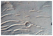 Secondary Craters from Fresh Crater
