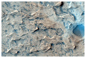 Layered Rock in Meridiani Planum

