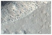 Slope Features in Olympus Mons Caldera