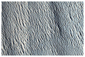 Layers in Wall of Valley in Mangala Valles Region
