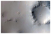 Landforms in Schiaparelli Crater
