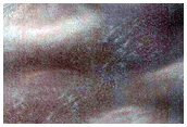 Mounds on North Polar Residual Ice
