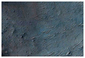 Crater with Central Structure in Terra Sabaea
