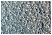 Pits and Ridges Around Mound in Protonilus Mensae
