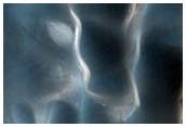Dune and North Polar Residual Cap Relationship
