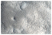 Floor Features of Northern Mid-Latitude Crater
