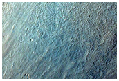 Collapse Material on Floor of Orson Welles Crater