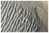 Ridges in Acheron Fossae

