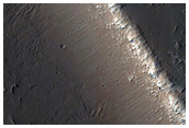 Graben in Ulysses Fossae