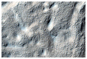 Channel in Ejecta near Reull Vallis