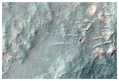 Streamlined Feature in Margaritifer Terra
