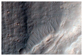Large Crater in Hadriaca Patera
