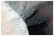Hills in Eos Chasma