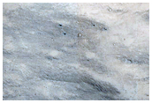Central Peak of Impact Crater
