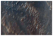 Dunes in Crater
