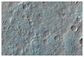 Narrow Trough in Thaumasia Planum
