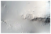 Chaos Terrain in Small Impact Crater
