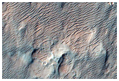Fan Surface in Holden Crater
