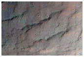 Coprates Region Falling Dunes and Landslide Scarps
