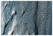 Slope Monitoring on Ganges Mensa