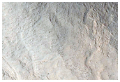 Possible Gullies on Rim of Mie Crater
