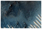Bedrock in Nili Fossae Region
