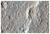 Landforms on Floor of Mutch Crater
