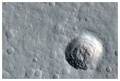 Lava Flow in Alba Fossae Region

