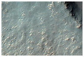 Possible Gullies in Crater Walls

