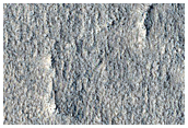 Lobate Debris Apron Around Mound in Phlegra Region
