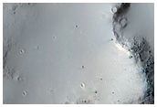 Chaos Terrain in Small Impact Crater
