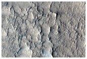 Landforms in Antoniadi Crater
